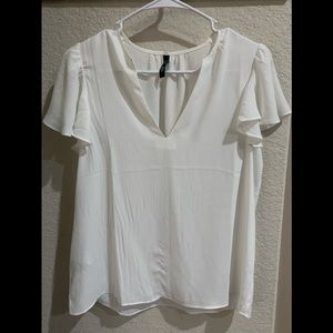 Mango white blouse
